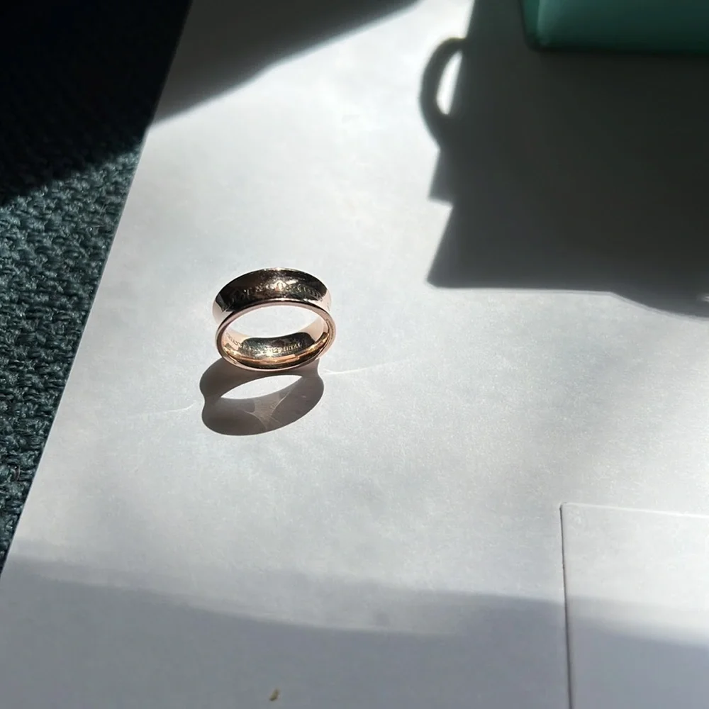 Tiffany & co Rubedo ring medium with size 5.5 - Picture 5 of 10